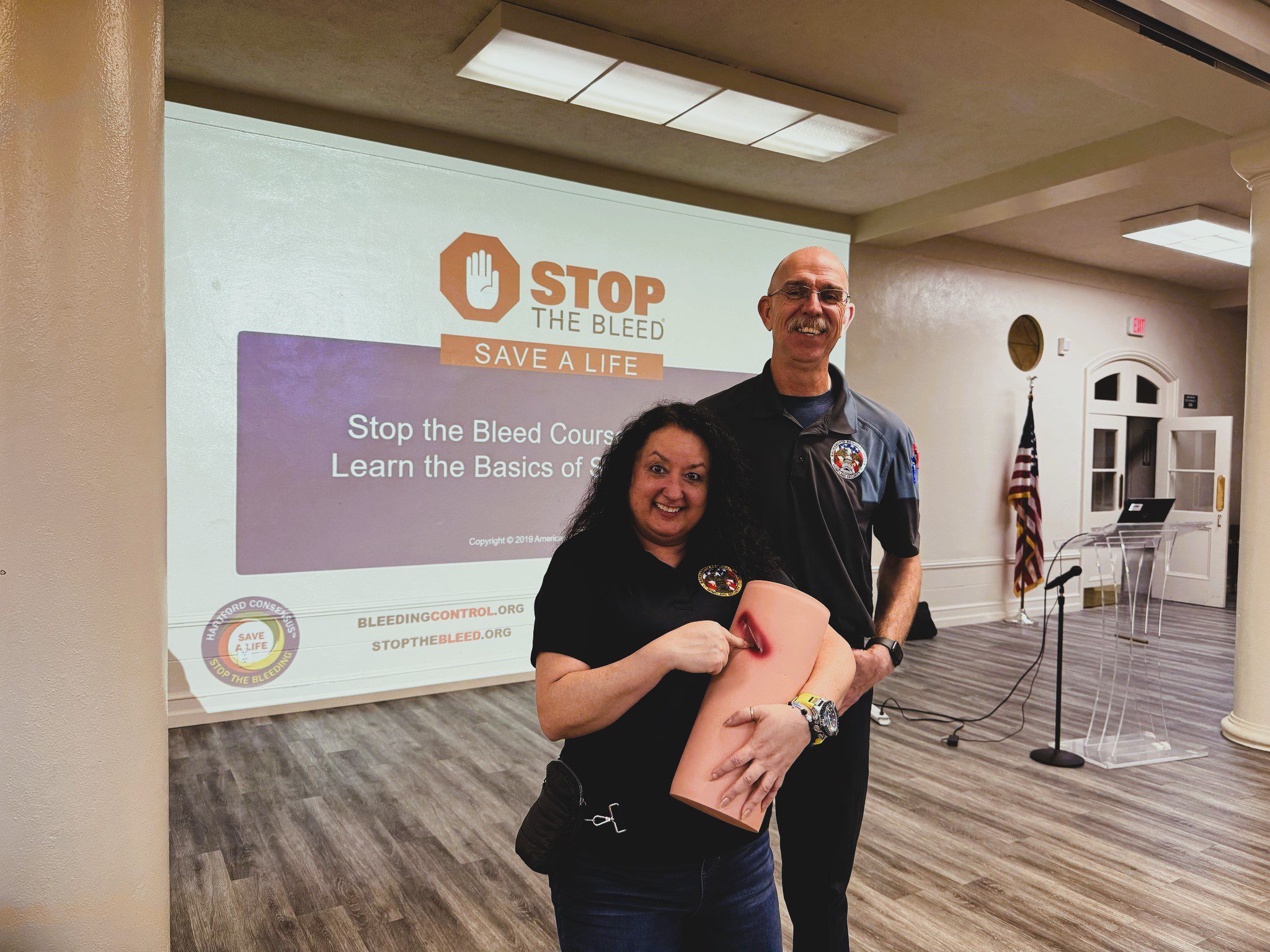 TRAINING Stop The Bleed Pic wRandy